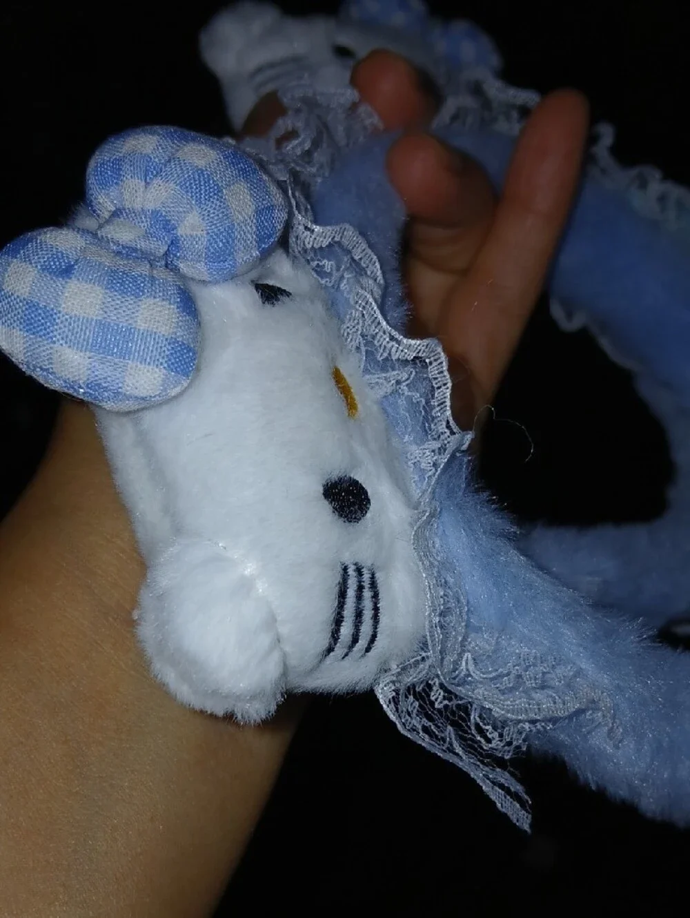 2 Blue Plush #Hellokitty #Headband for Kids - Cute #HairAccessory